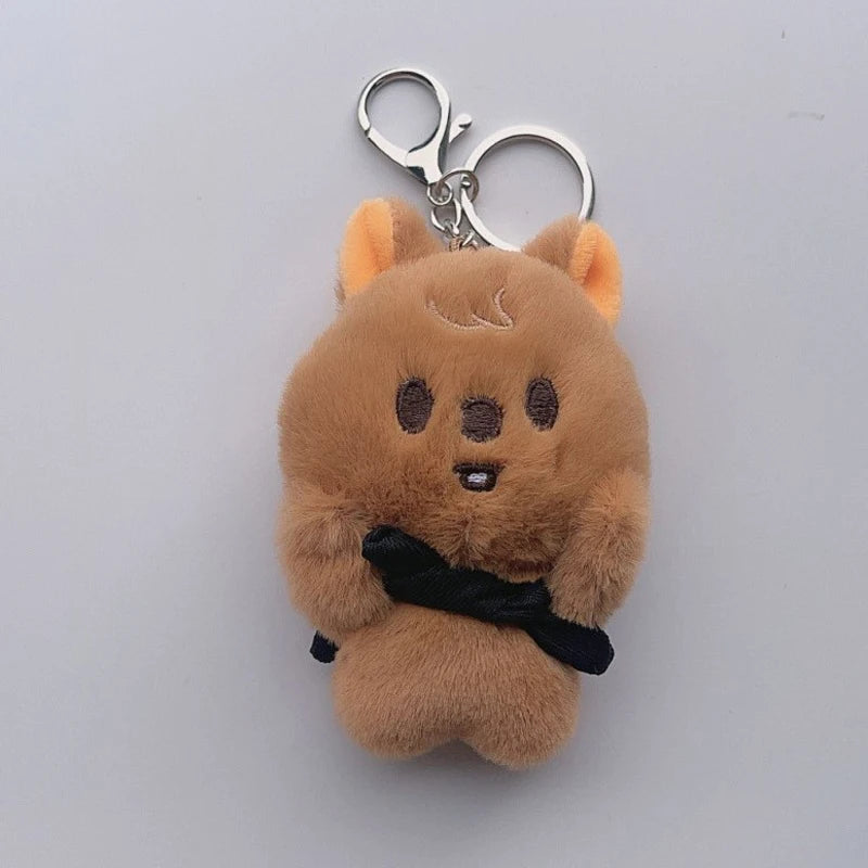 Kawaii Anime Mini Plush Keychain 10 cm (4 in) Cute Cartoon Bag Pendant School Bag Charm Birthday Gift