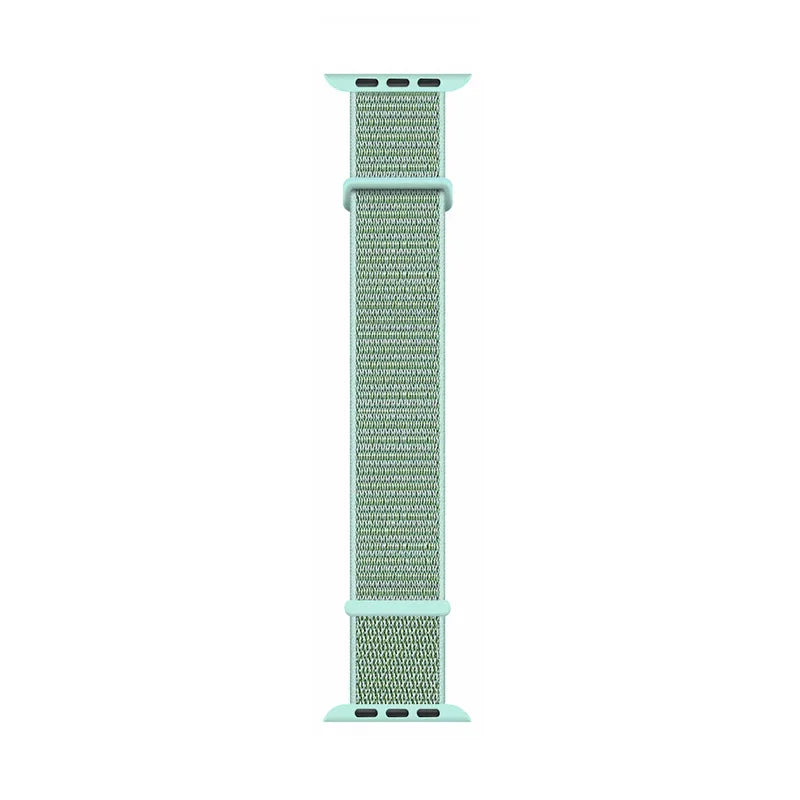 Nylon Braided Breathable Watch Band – Fits 38/40/41/42/44/45/46/49 mm (1.50–1.93 in) Smartwatches