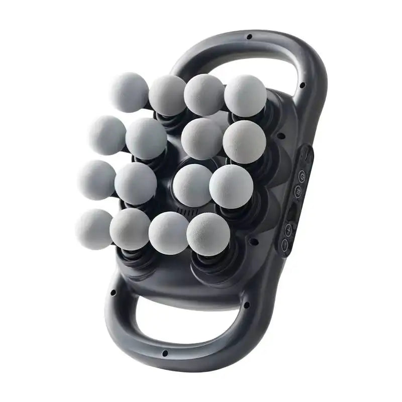 16-Head Deep Tissue Massage Gun — 30-Level Percussion, 28,800 RPM, Type-C Fast Charge