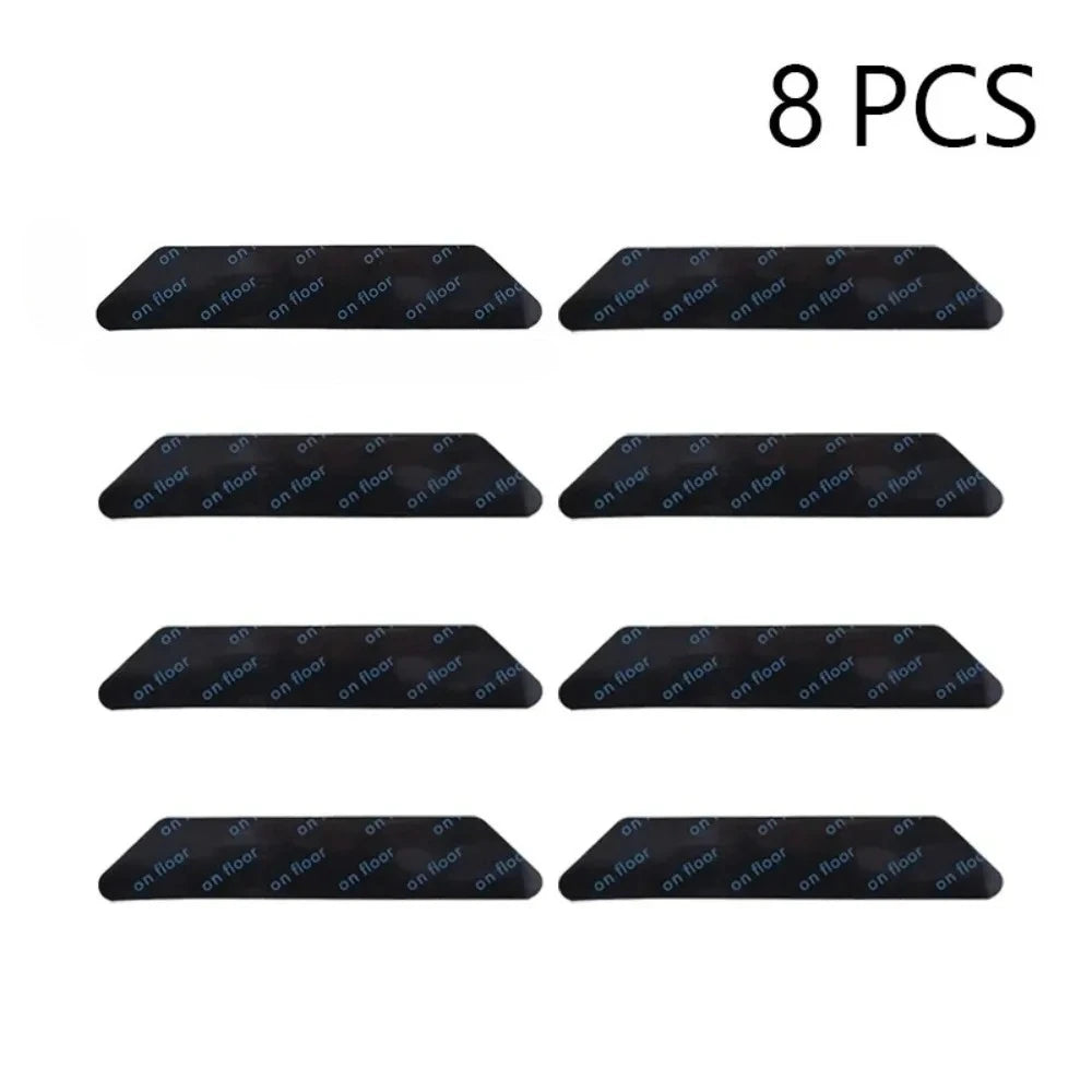 Carpet Non-Slip Corner Grippers 8/16-Pack Reusable Washable Anti-Curling Rug Tape Pads