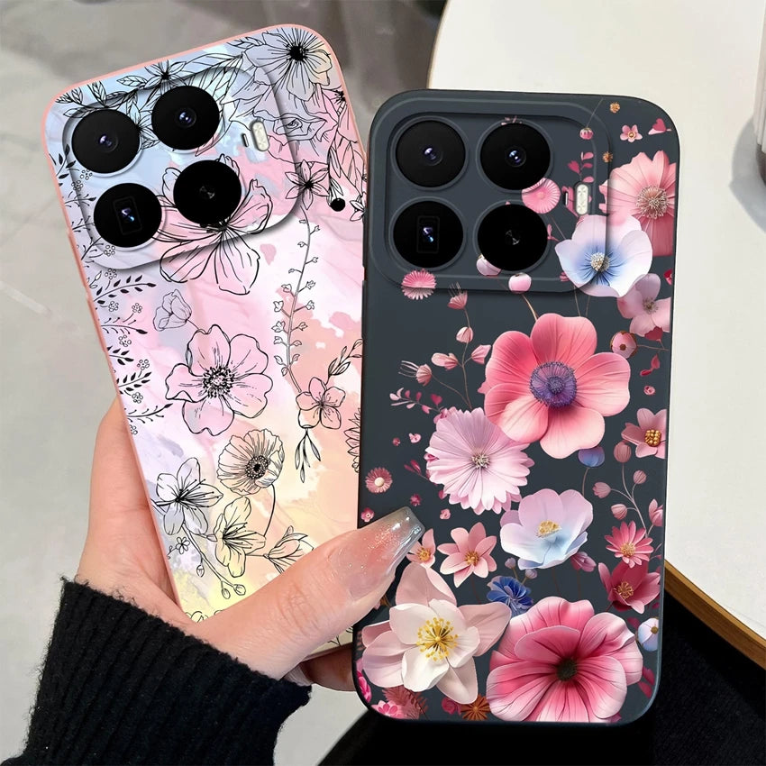 Liquid Silicone Phone Case for Xiaomi 17T / 17T Pro — Vibrant Fruit Print Soft Shell, Anti-Fingerprint Shockproof Bumper