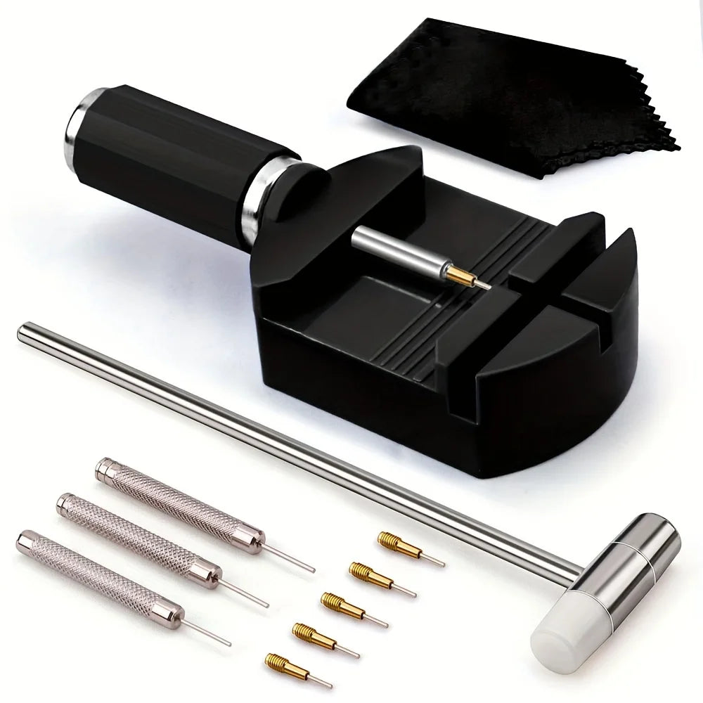 Watch Link Removal Tool Kit - Watch Band Pin Remover & Repair Tools for Strap Adjustment