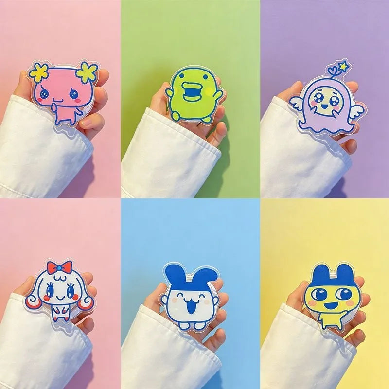 Kawaii Digital Pet Family Magnetic Phone Stand