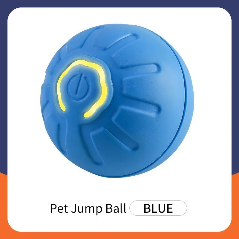 Automatic Interactive Pet Ball USB Rechargeable Moving & Bouncing Toy for Dogs & Cats