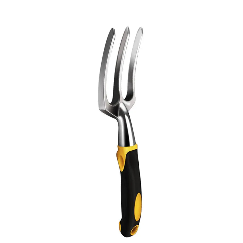 5-Piece Garden Tool Set – Hand Trowel, Transplant Trowel, Cultivator & Gloves with Ergonomic Handles for Planting, Transplanting & Bonsai