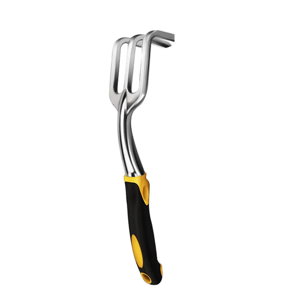5-Piece Garden Tool Set – Hand Trowel, Transplant Trowel, Cultivator & Gloves with Ergonomic Handles for Planting, Transplanting & Bonsai