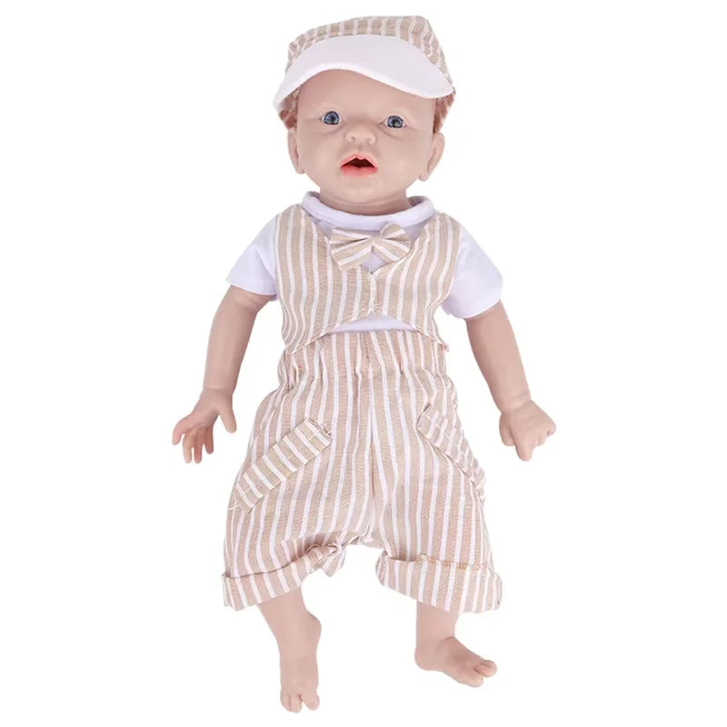 Full Body Medical-Grade Silicone Reborn Baby Doll – Realistic, Weighted & Painted, 28–47 cm (11–18.5 in) – Collectible Gift for Adults & Kids