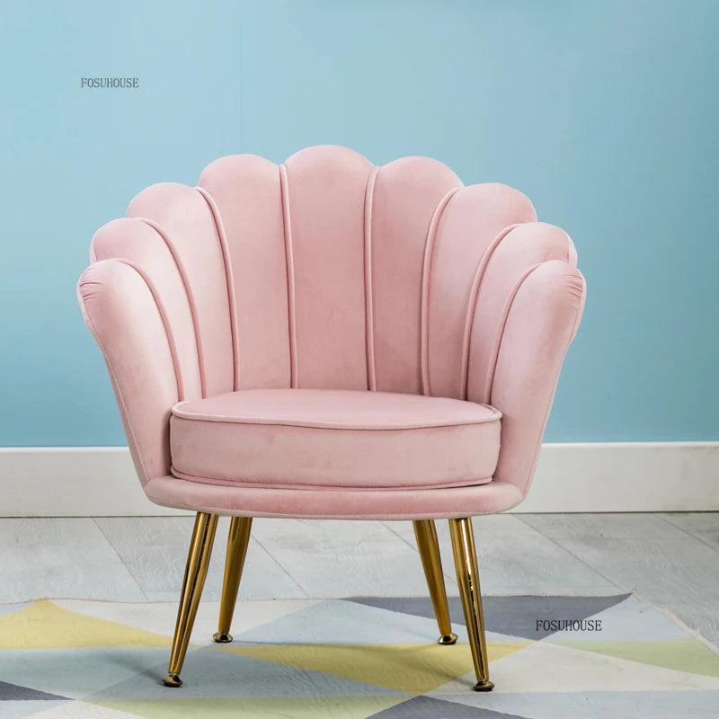 Kids Fabric Sofa Chair - Children's Reading Corner Armchair for Playroom & Living Room