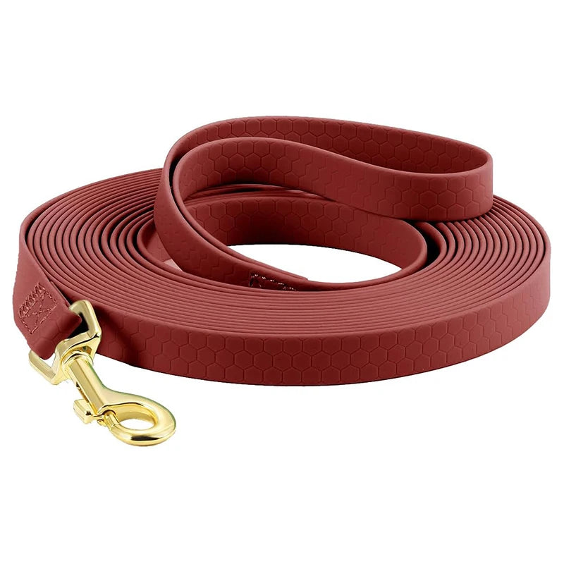 Long Waterproof PVC Dog Leash — 3m / 6m / 9m (10ft / 20ft / 30ft) Training & Walking Rope for Small, Medium & Large Dogs