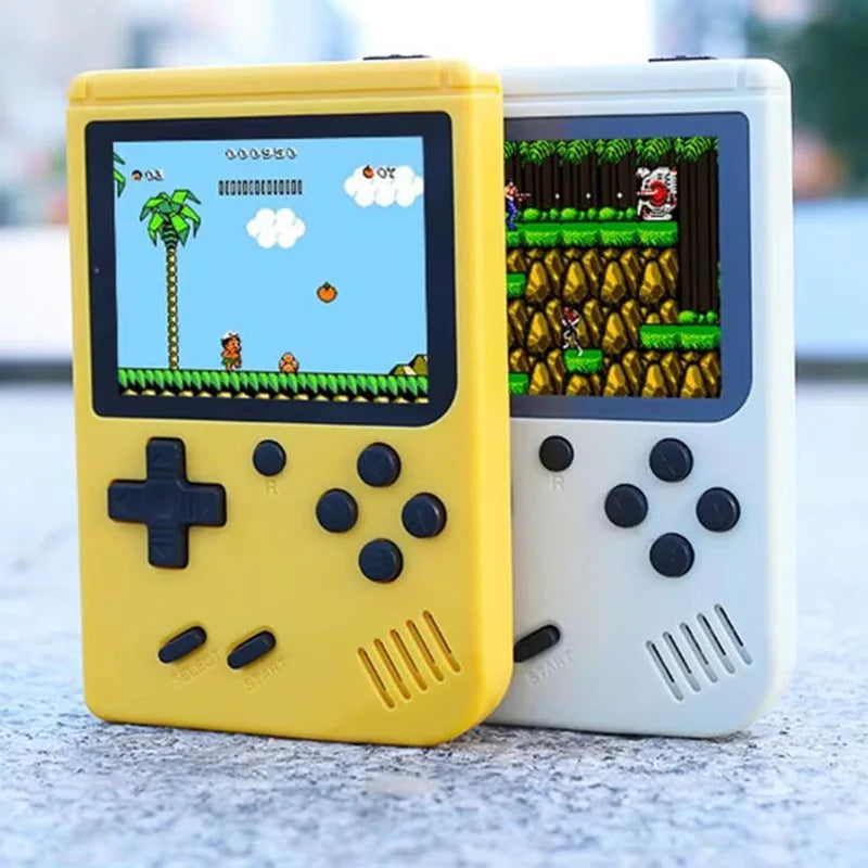 Retro Handheld Gaming Console — 400 Built-in Classic Games, 2.4-inch (6.1 cm) LCD, Rechargeable Portable Player