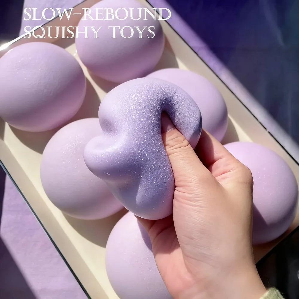 Bread Squishy Stress Relief Toy - Soft Slow-Rising Sensory Fidget for Anxiety & ADHD, Realistic Bread Design