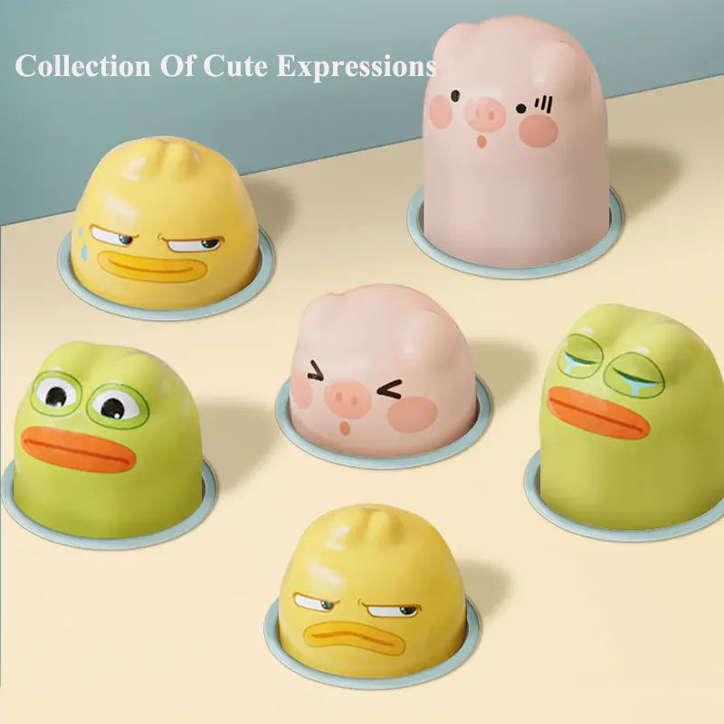 Montessori Animal Hammer Toy for Toddlers - Duck, Frog, Pig Educational Puzzle Gift