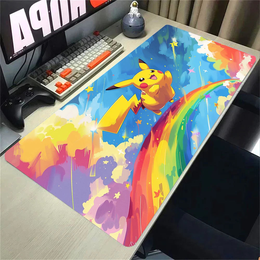 Large Anime Gaming Desk Mat 900 x 400 mm (35.4 x 15.7 in) XXL Mouse Pad – Speed Surface for PC & Office