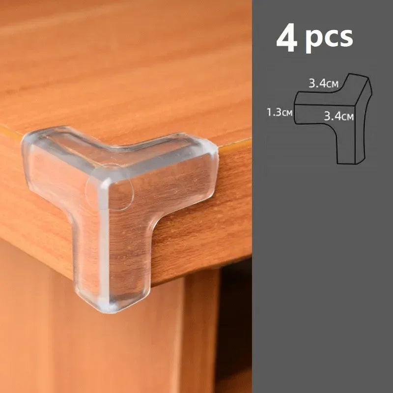PVC Table Edge & Corner Guards — Baby Childproofing Furniture Protectors