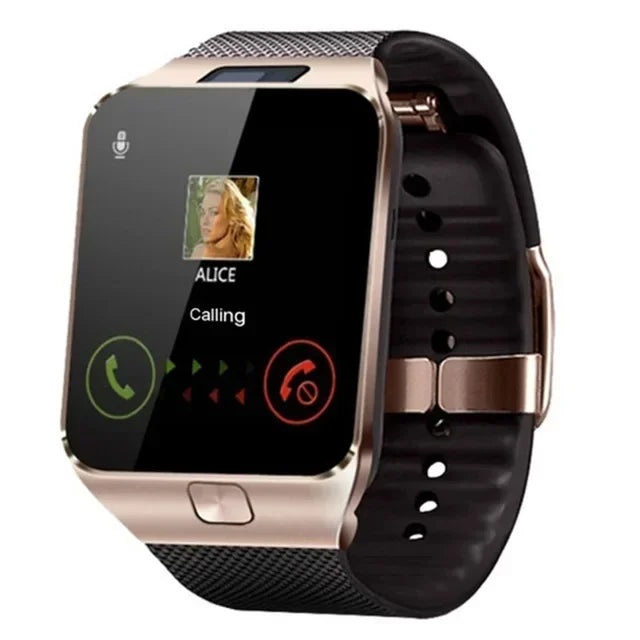 1.56-inch Touch Screen Smartwatch with SIM Support, Bluetooth Calls, Camera & Fitness Tracker