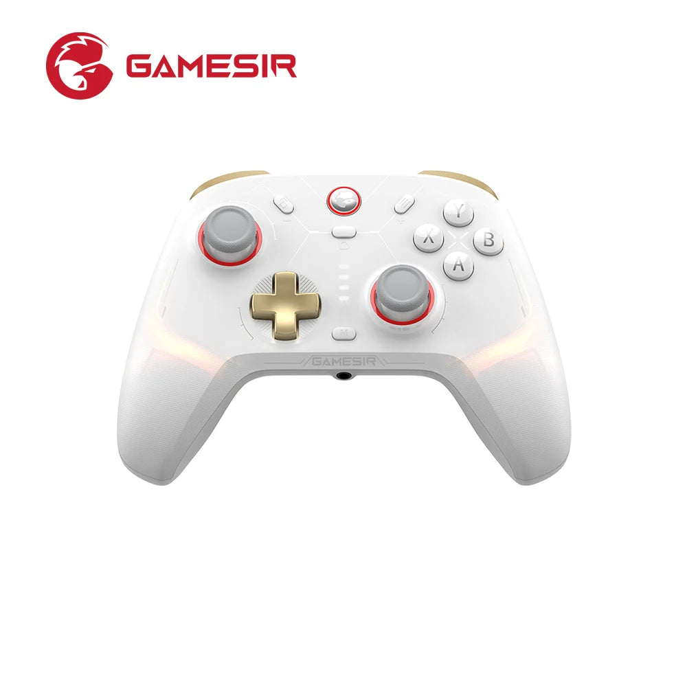 Wireless Game Controller with Hall-Effect Triggers for Nintendo Switch, PC, Steam, iOS & Android - Optional Charging Dock