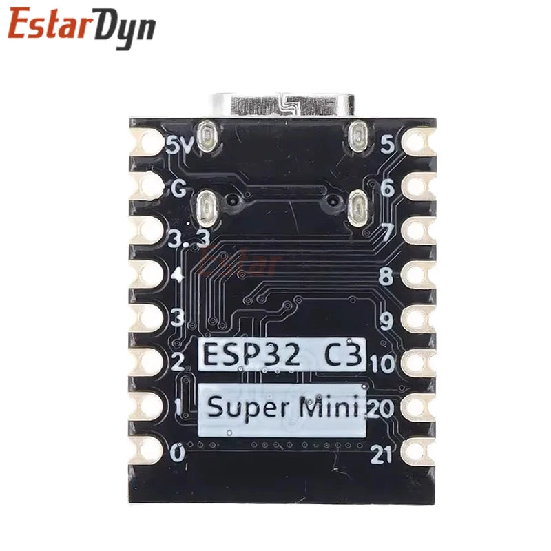 Ultra-Compact WiFi Bluetooth Mini Development Board – SuperMini Expansion Board