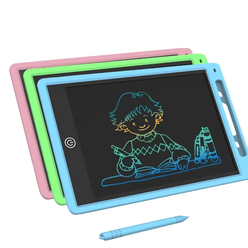 Rechargeable LCD Drawing Tablet for Kids - Erasable Writing & Drawing Board with Stylus, Portable Travel Educational Toy Gift for Boys & Girls
