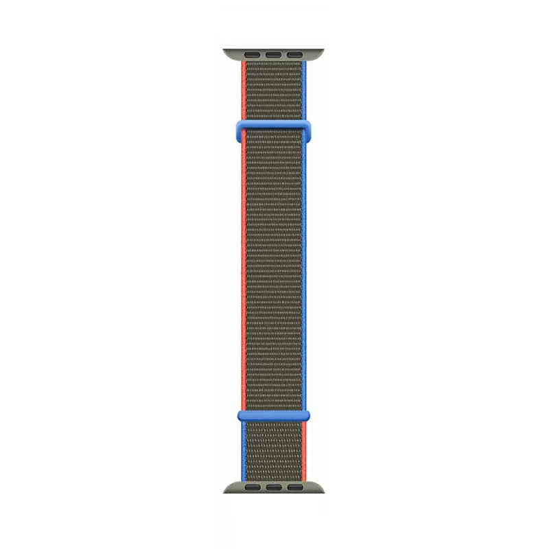 Nylon Braided Breathable Watch Band – Fits 38/40/41/42/44/45/46/49 mm (1.50–1.93 in) Smartwatches