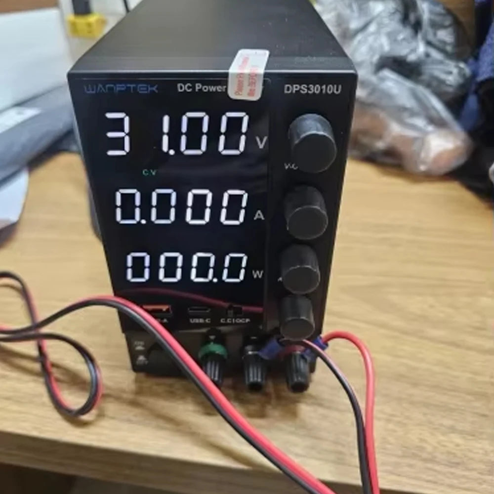 Adjustable DC Bench Power Supply 30V 10A Digital Display | 60V 5A & 120V 3A Options