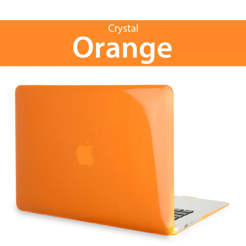 Glitter Hard Shell Laptop Case for MacBook Air & Pro 13/14/15/16 Inch (33–41 cm) Clear Sparkle Protective Sleeve