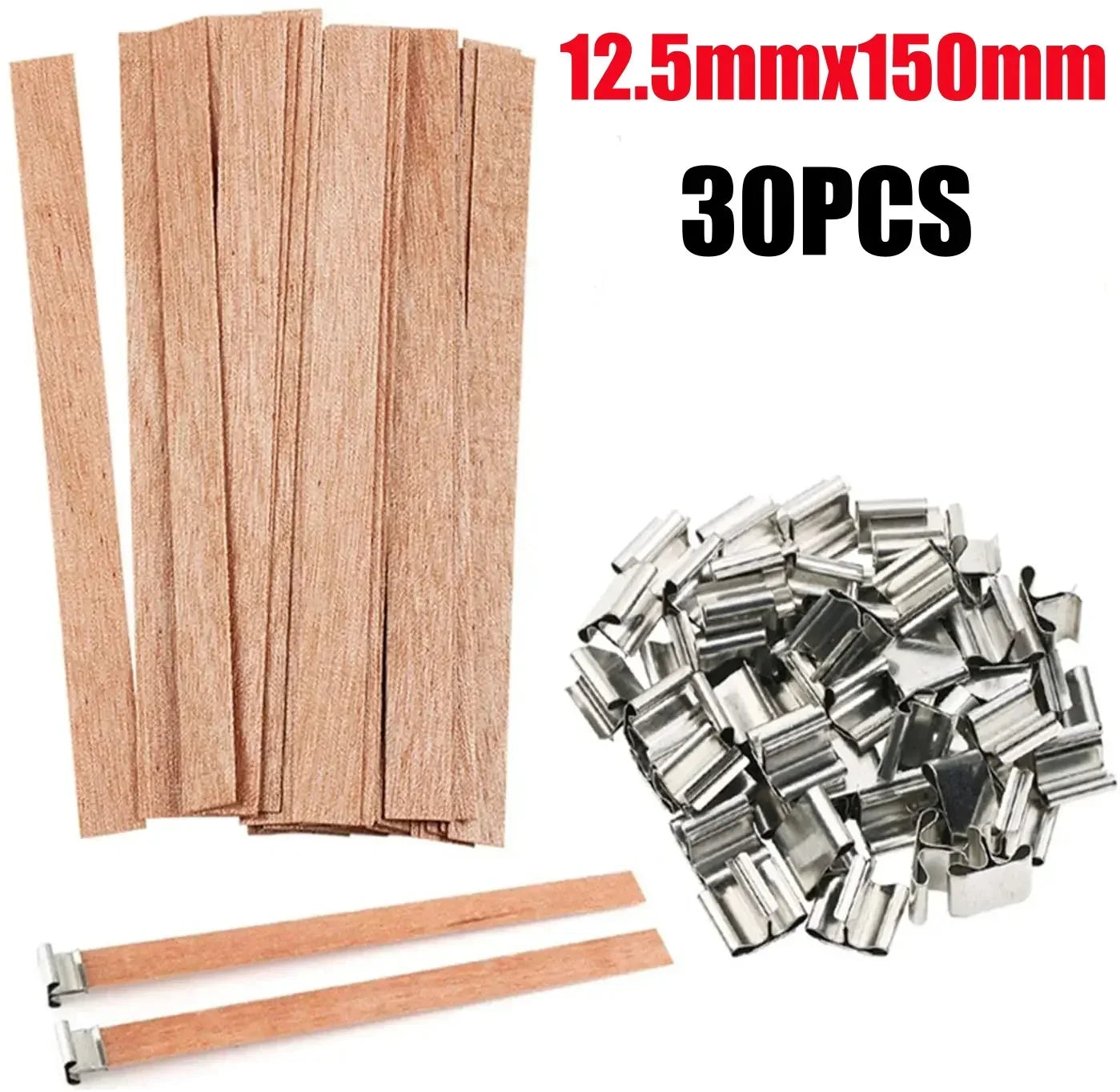 DIY Wooden Wick Candle Kit – Soy & Paraffin Wax Aromatherapy Candle Making Guide