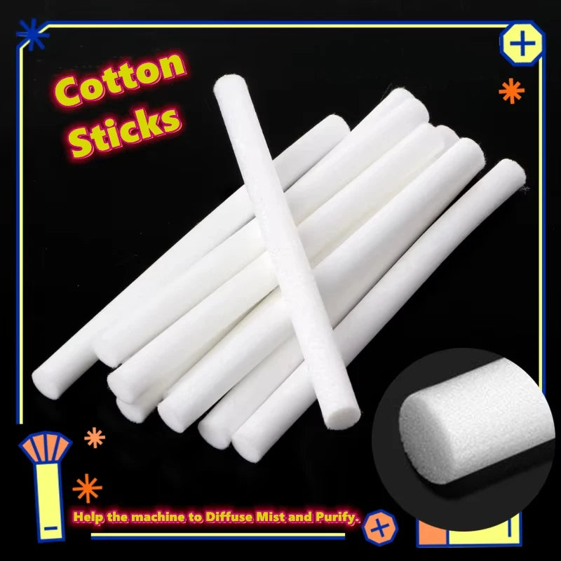 20-Pack Mini USB Humidifier Replacement Wicks 0.8cm x 8cm (0.31in x 3.15in) Portable Desktop Filter Sticks