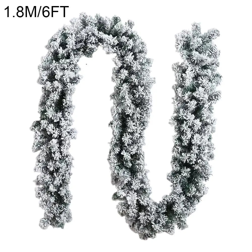 Berry Christmas Garland - Artificial Holiday Garland with Berries for Indoor & Outdoor, 6 ft (1.8 m) or 9 ft (2.7 m)