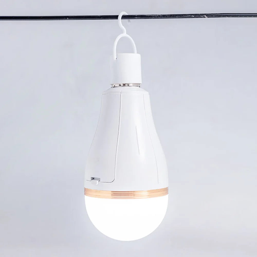 Smart Rechargeable LED Emergency Bulb E27 AC85-265V No Flicker – Portable Night Light for Home, Camping & Outdoor Markets
