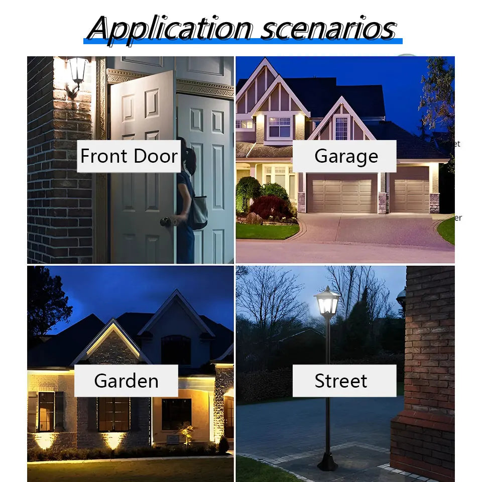 6-Pack Motion Sensor LED Bulbs E27 (6W/9W/12W/15W/18W/20W) 121–240V Radar Dusk-to-Dawn Energy-Saving