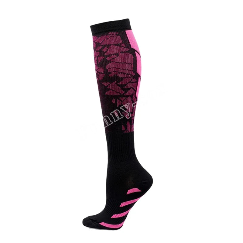 Compression Socks 20-30 mmHg - Medical & Sports Support for Travel, Pregnancy, Varicose Veins, Edema (Unisex)