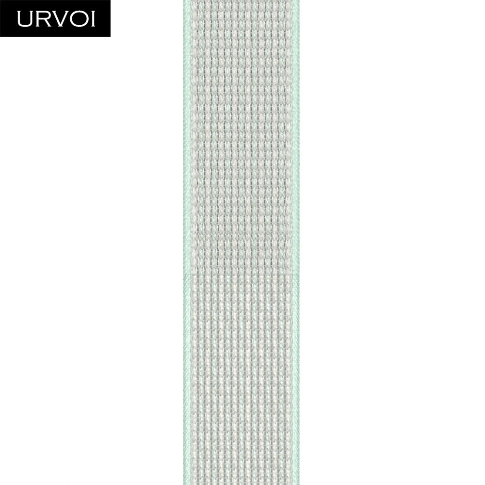 Nylon Sport Loop Band for Apple Watch — Breathable Hook & Loop Fastener — Fits 42/44/45/46/49mm