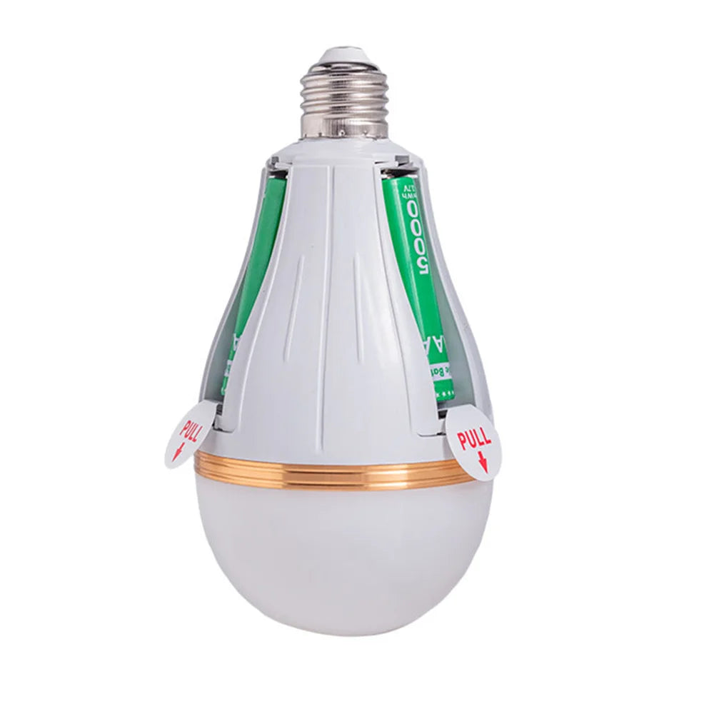 Smart Rechargeable LED Emergency Bulb E27 AC85-265V No Flicker – Portable Night Light for Home, Camping & Outdoor Markets