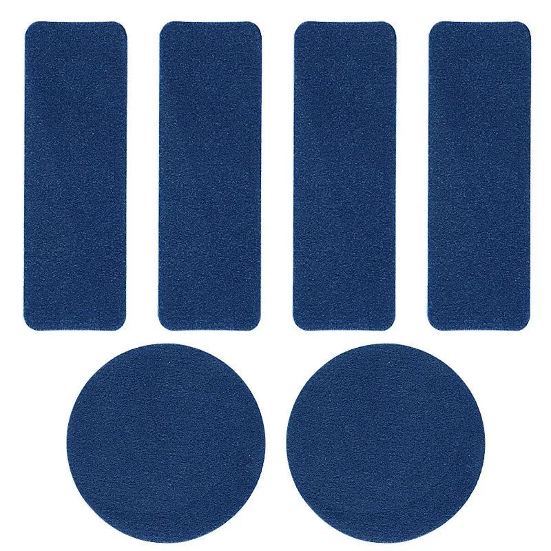 6-Pack Adhesive Shoe Repair Patches for Sports Shoes, Heel & Inner Lining Protectors