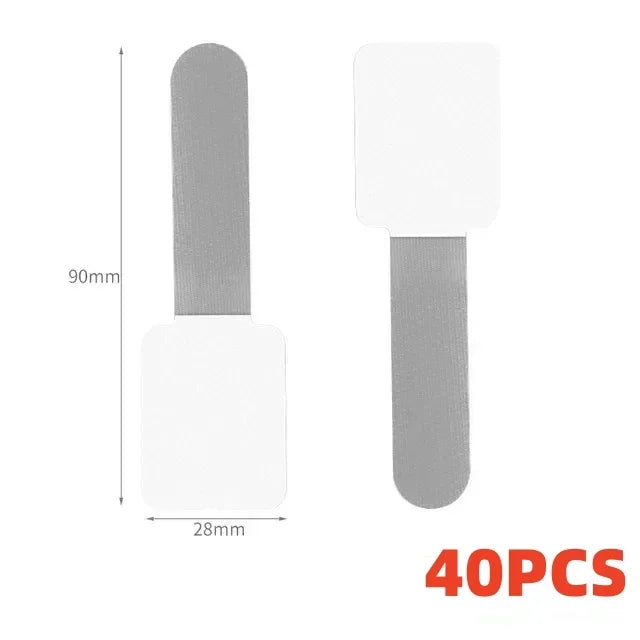 Reusable Self-Adhesive Cable Ties and Clips – Adjustable Power Cord Holder Desktop Cable Organizer