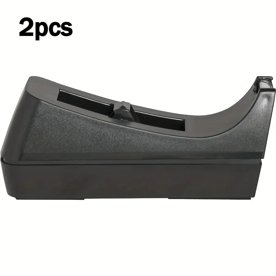 Heavy-Duty Desktop Tape Dispenser with Non-Slip Base — 1 or 2-Pack for Office, Home & School