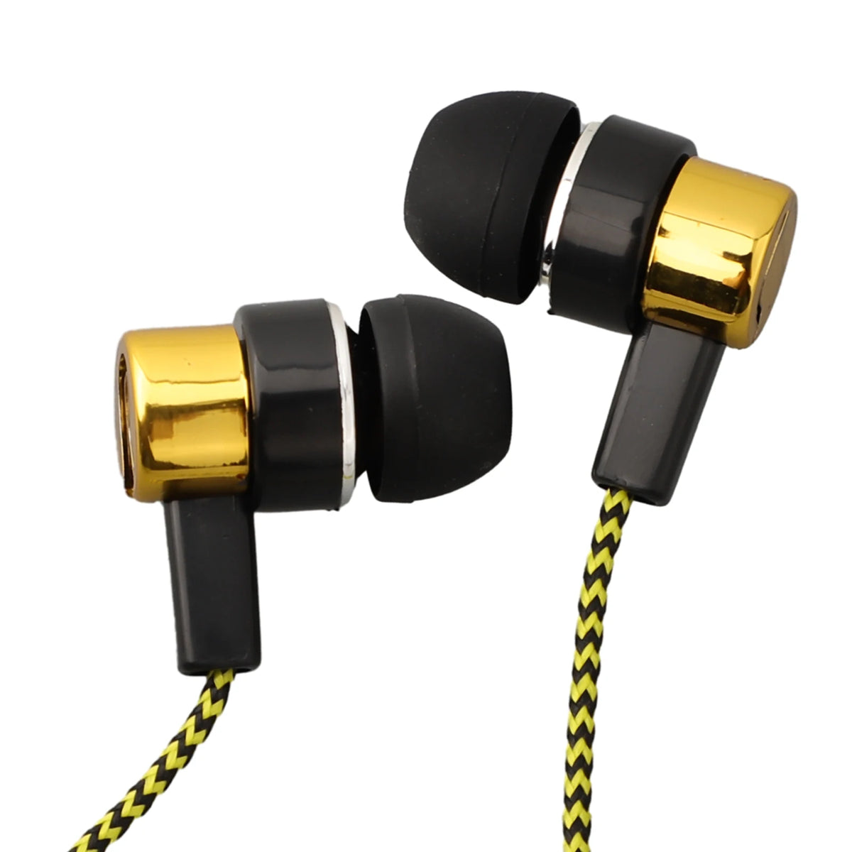 3.5mm In-Ear Wired Earbuds with Mic — Bass Stereo & Noise Cancelling