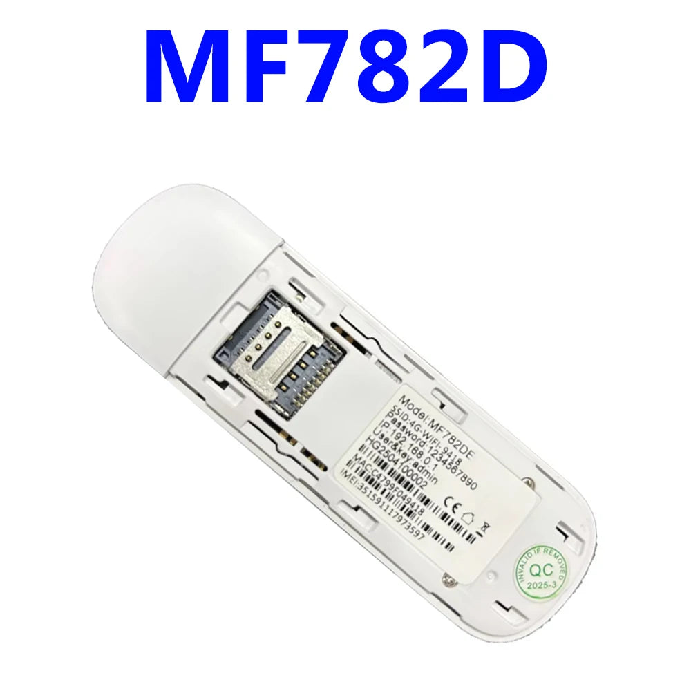 4G LTE USB WiFi Router Portable Modem Hotspot - WiFi 6 Wireless Dongle, Up to 300 Mbps