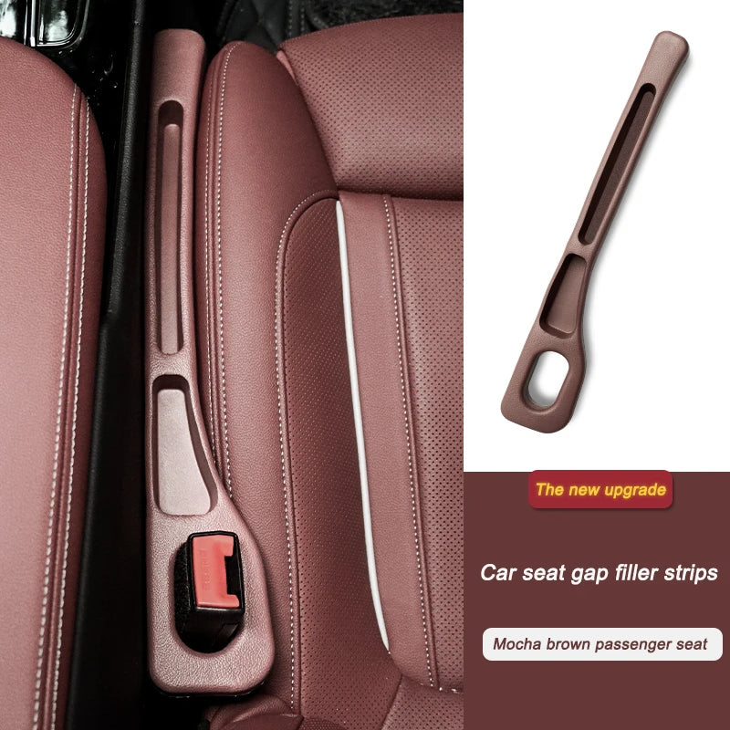 Car Seat Gap Filler Plug — Leak-Proof Side Seam Wallet & Phone Holder, Fits Most Cars (0.79–1.58 in / 2–4 cm)
