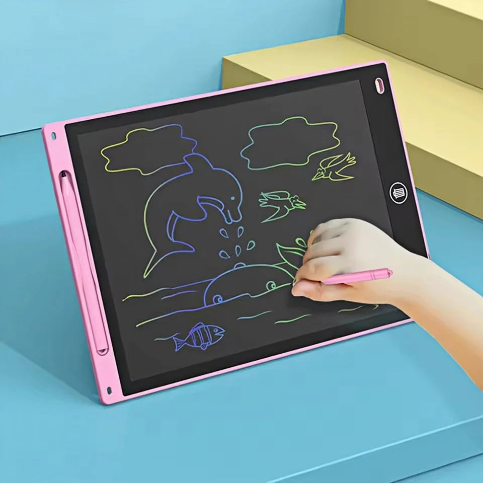 Erasable LCD Drawing Board 12-Inch (30 cm) Doodle Sketchpad Handwriting Tablet for Kids Gifts