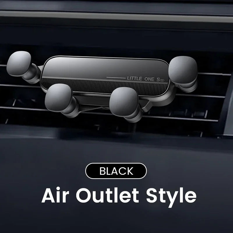 Universal Gravity Air Vent Car Phone Holder – Adjustable Smartphone & GPS Mount