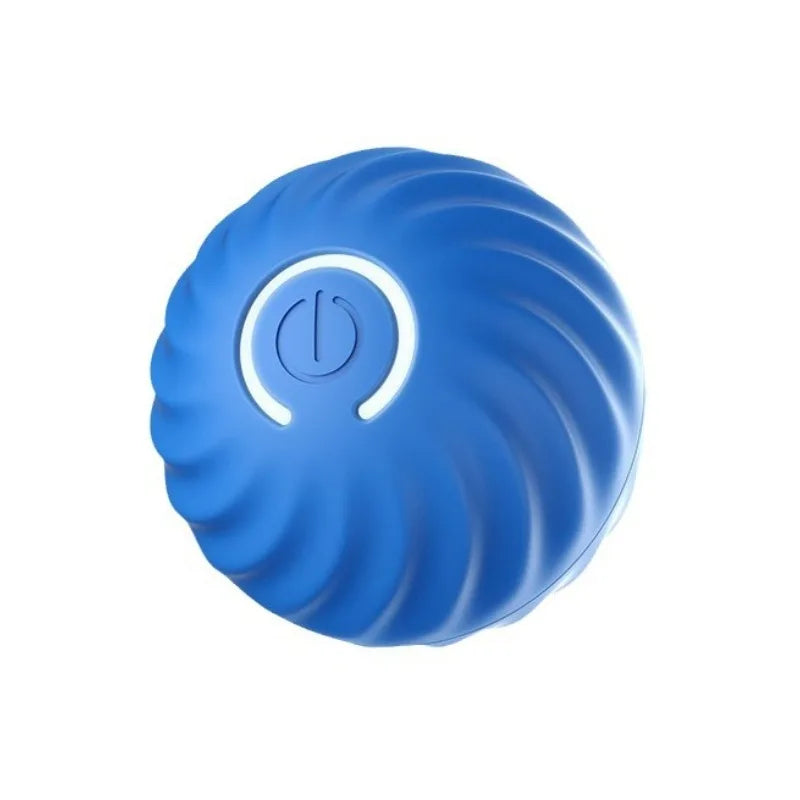 USB Rechargeable Jumping and Rotating Dog Ball - Interactive Chew Toy for Puppies