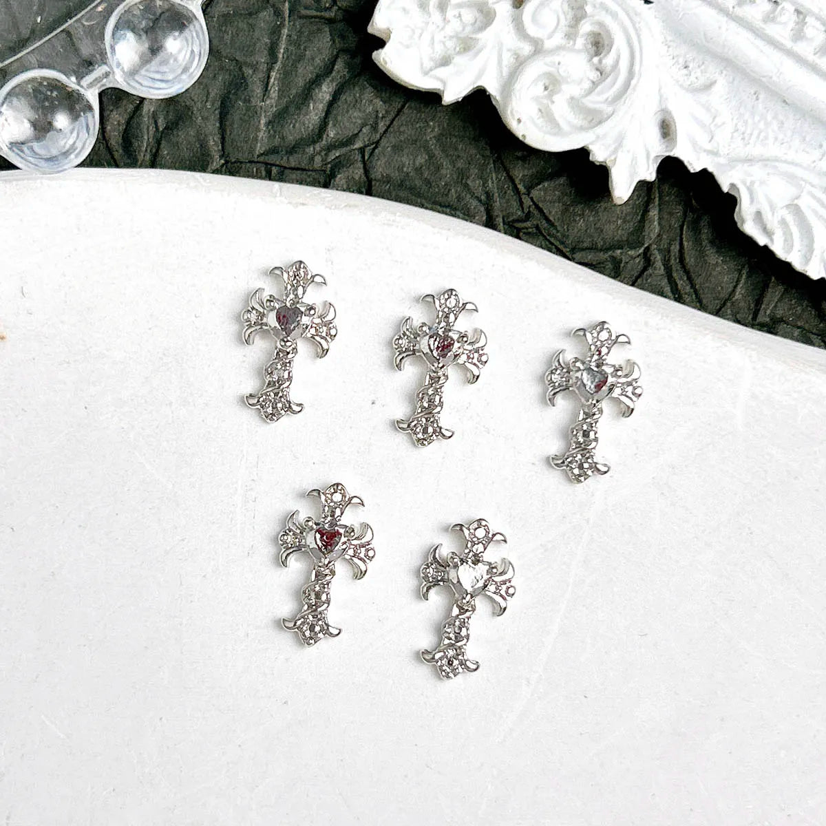 20-Pack 3D Cross Nail Charms for DIY Manicure view 22