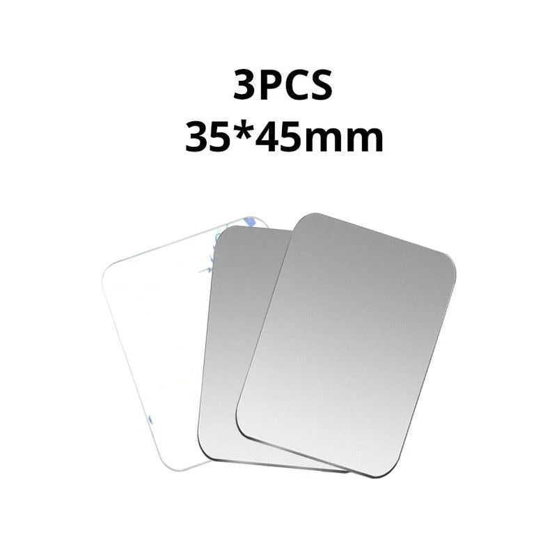 Universal Magnetic Metal Plate for Car Phone Mount – Adhesive Iron Disk for Mobile Phone Magnet Holder