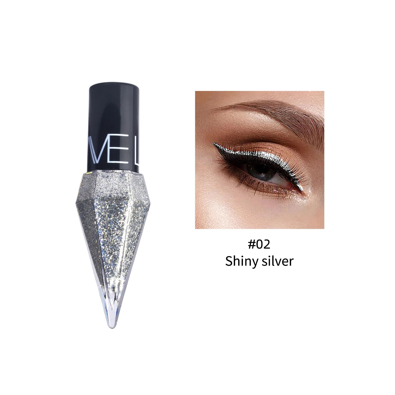 Sparkling Pearlescent Liquid Eyeliner – Quick-Dry Waterproof Smudge-Proof
