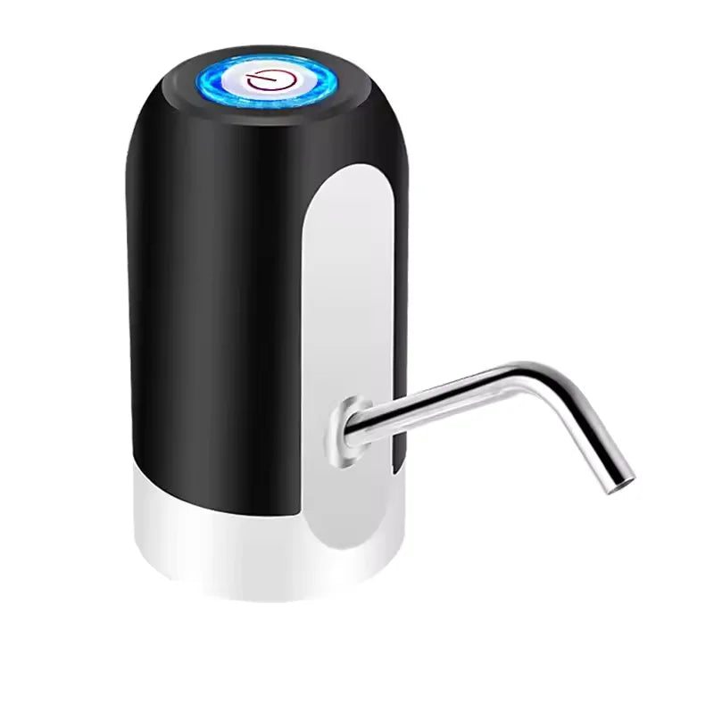 Automatic USB Rechargeable Water Bottle Pump - Portable Electric Water Dispenser with One-Click Control
