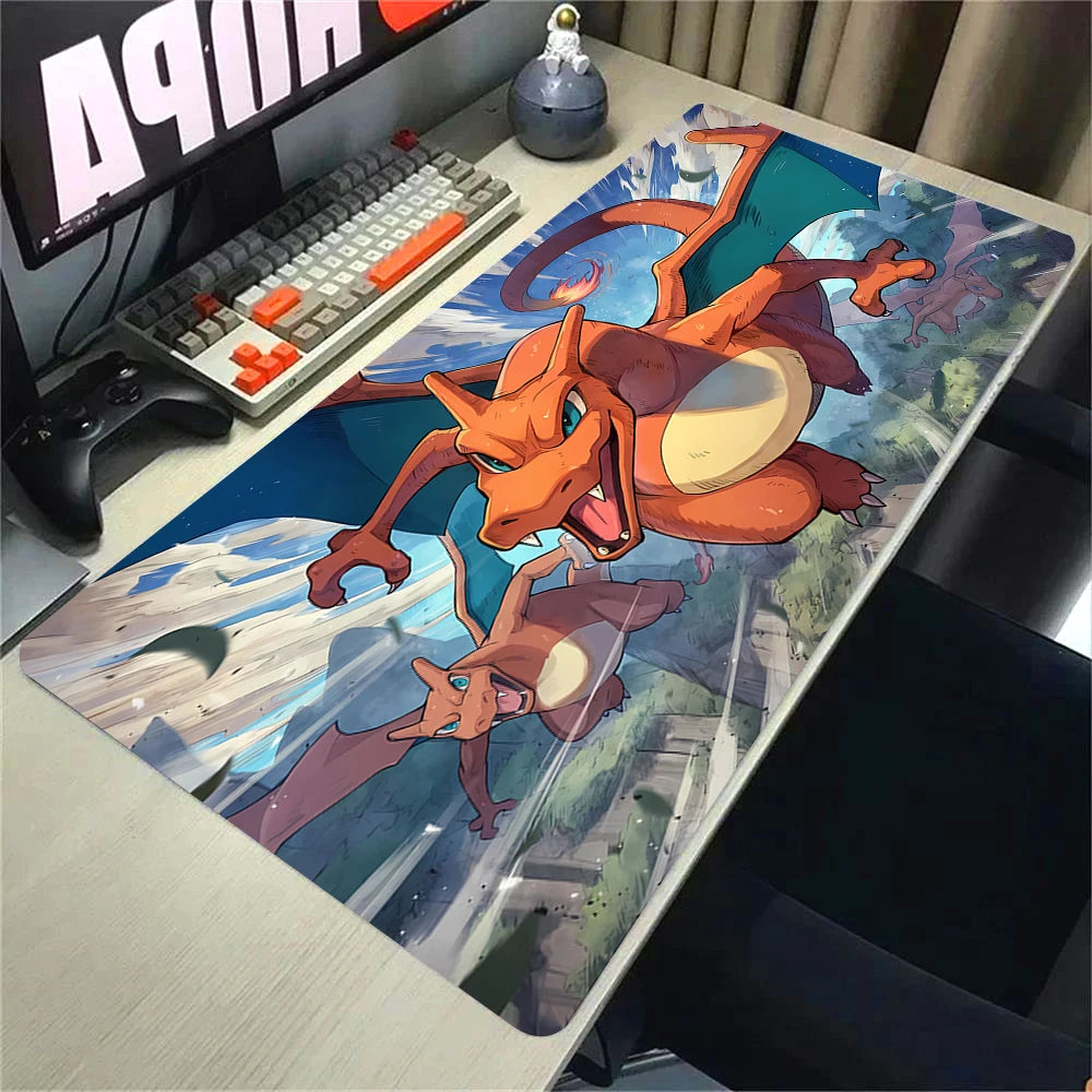 Large Anime Gaming Desk Mat 900 x 400 mm (35.4 x 15.7 in) XXL Mouse Pad – Speed Surface for PC & Office