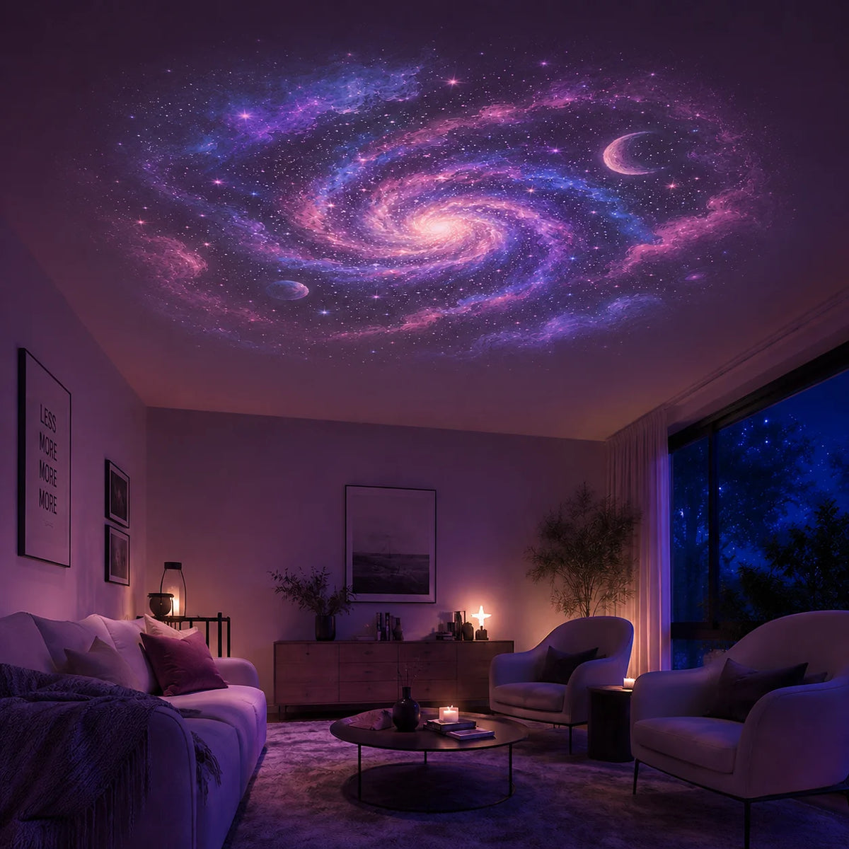 8-in-1 Starry Sky Projector Light for Ambient Lighting view 4