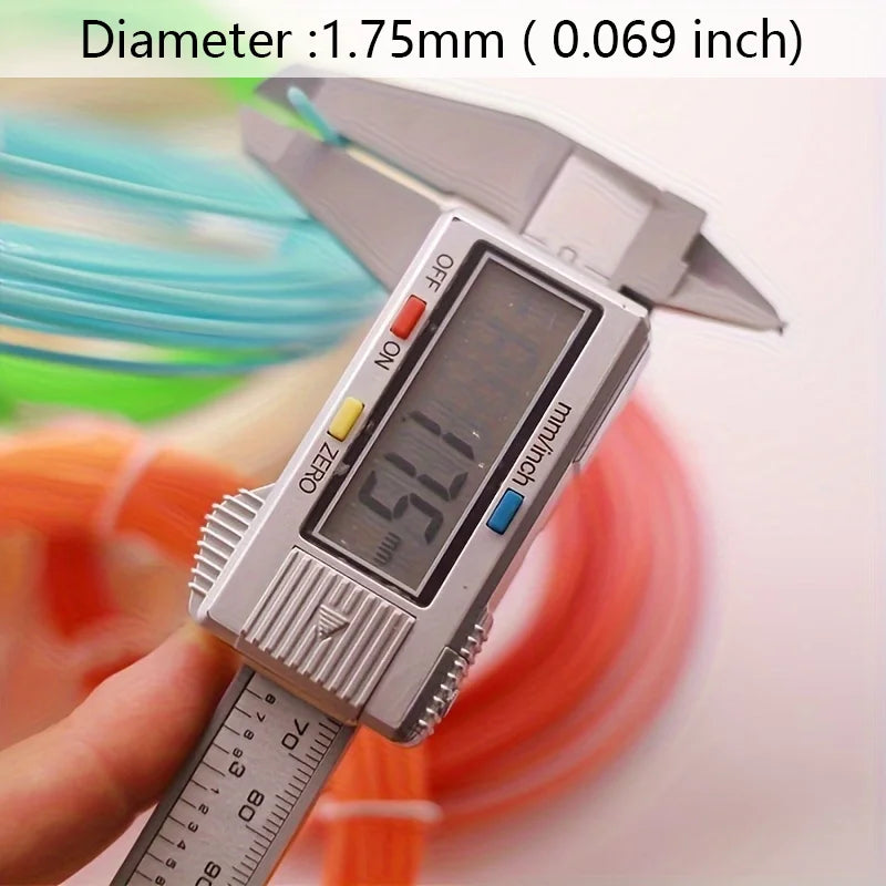 1.75mm PLA Filament 32-Color Multicolor Set for 3D Printing Pens