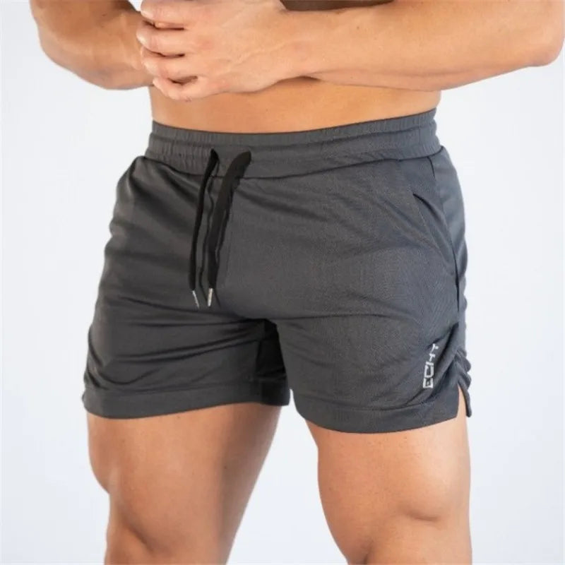 Men's Breathable Mesh Sports Shorts – Lightweight Running & Gym Training Shorts